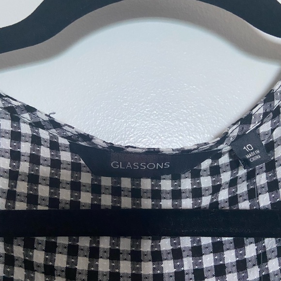 Glassons- Gingham Botton Dress - Picture 3 of 4